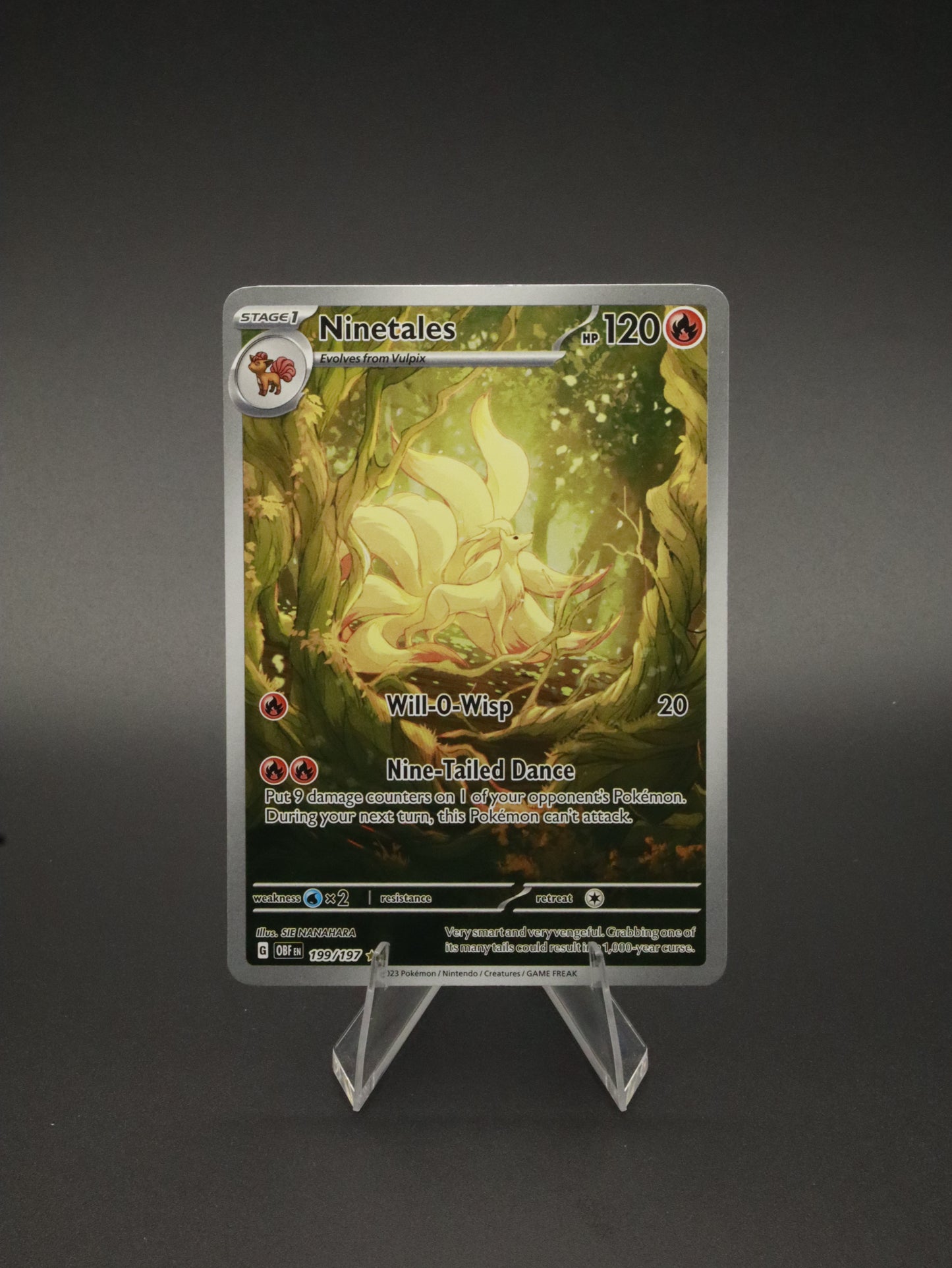 Ninetales Illustration Rare 199/197 "A"