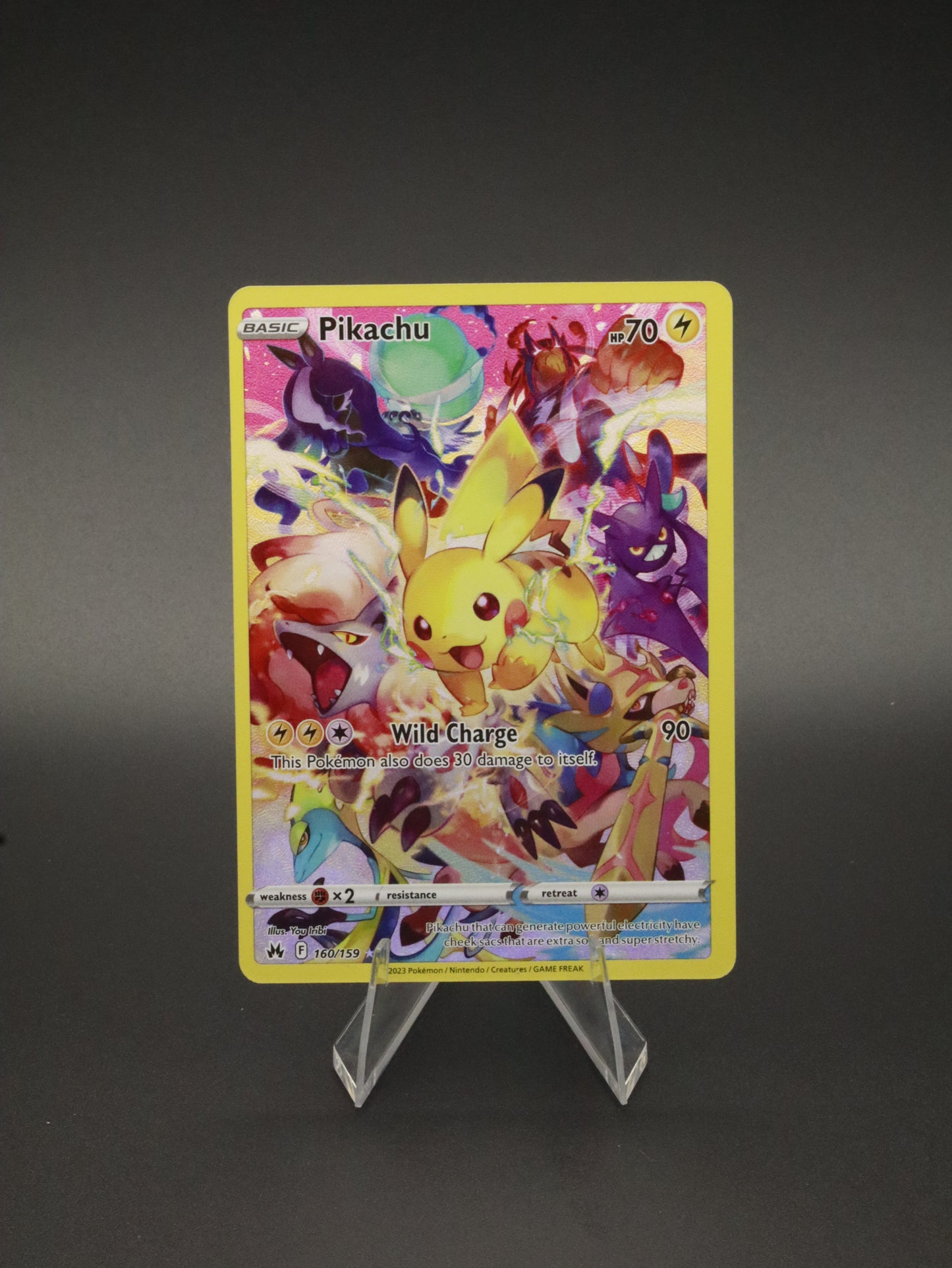Pikachu Secret Rare 160/159