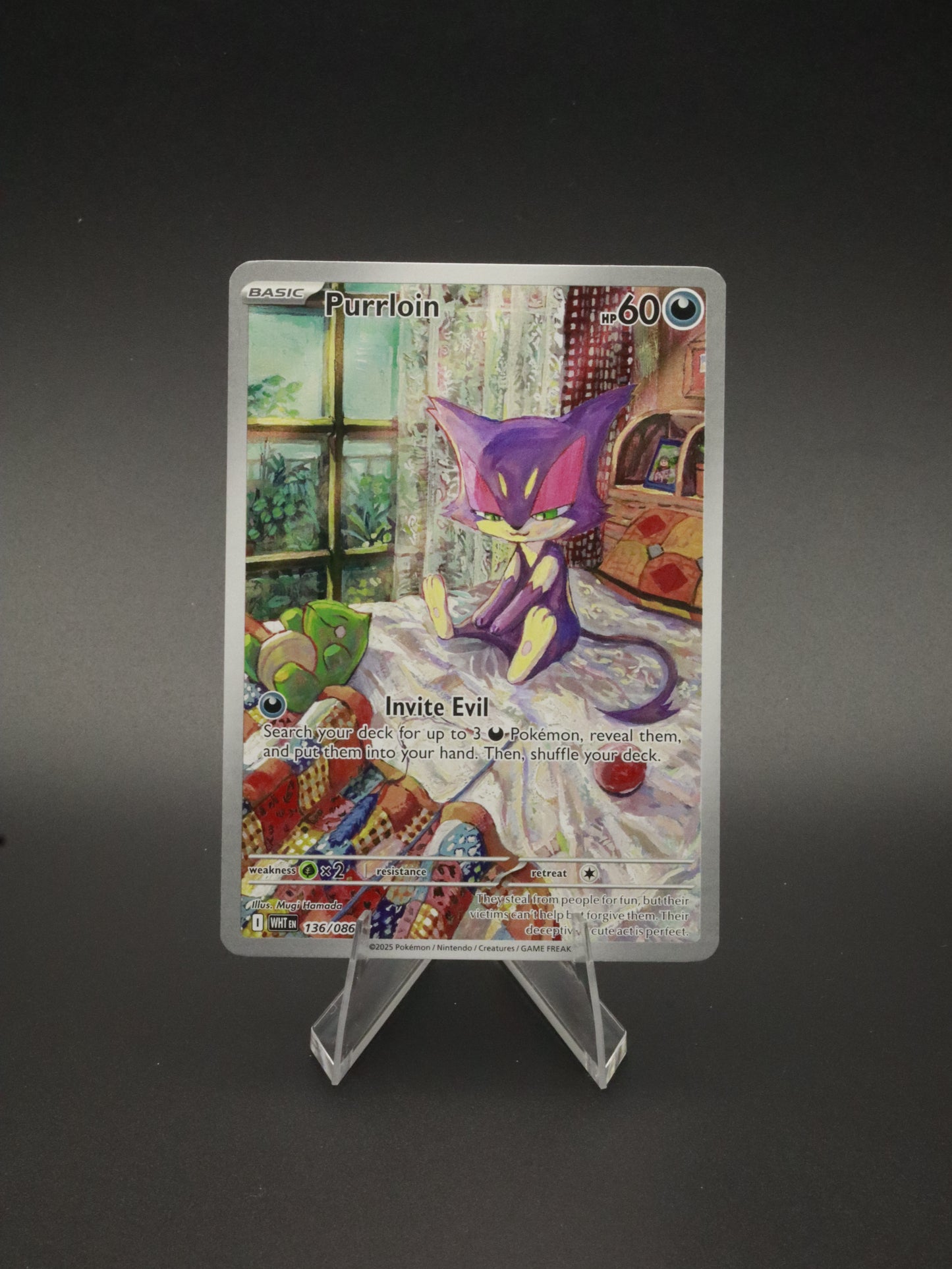 Purrloin Illustration Rare 136/086