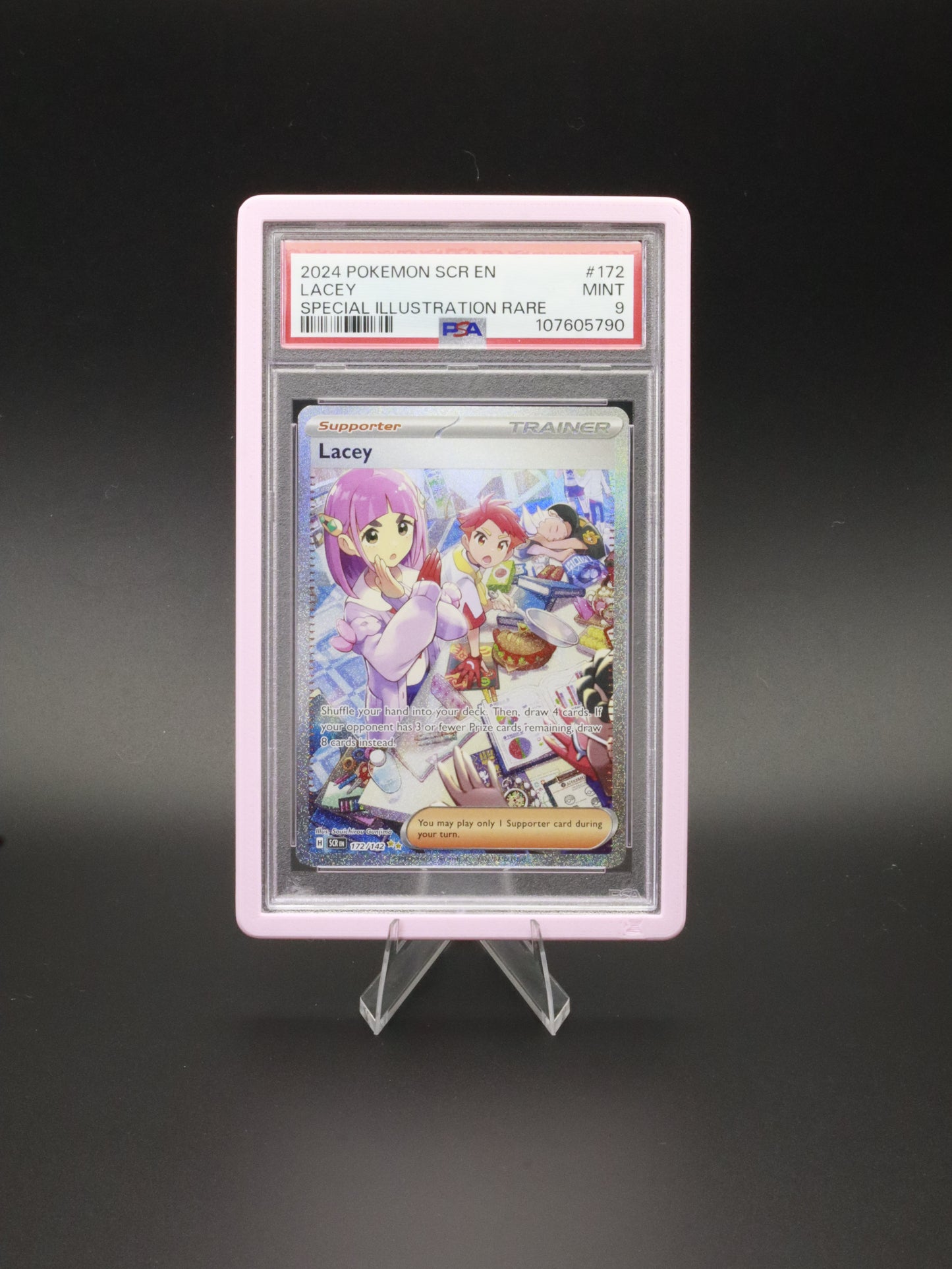 Lacey Special Illustration Rare 172/142 PSA 9