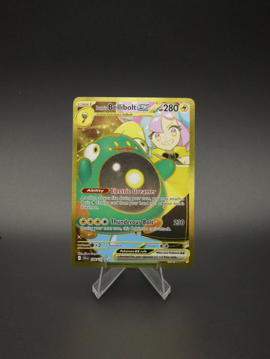 Iono's Bellibolt Ex Hyper Rare 188/159