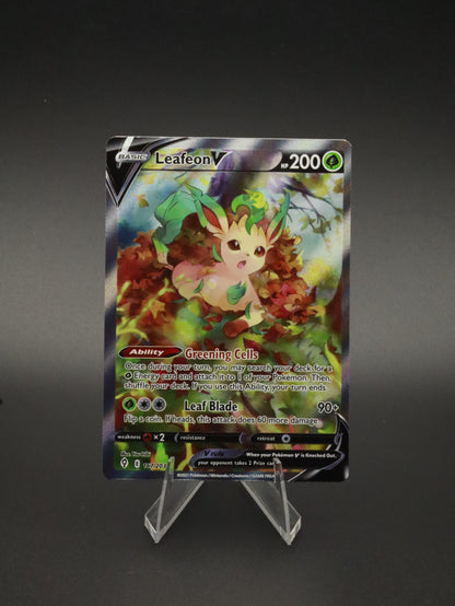 Leafeon V 167/203 Ultra Rare