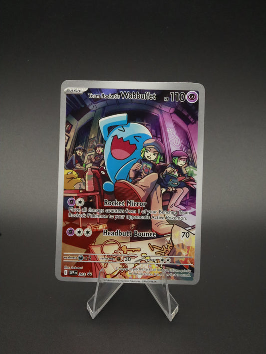 Team Rocket's Wobbuffet 203 Promo