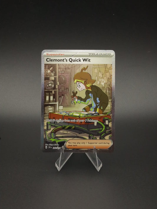 Clemont's Quick Wit Special Illustration Rare 243/191