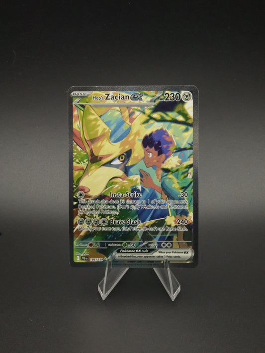 Hop's Zacian Ex 186/159 Special Illustration Rare